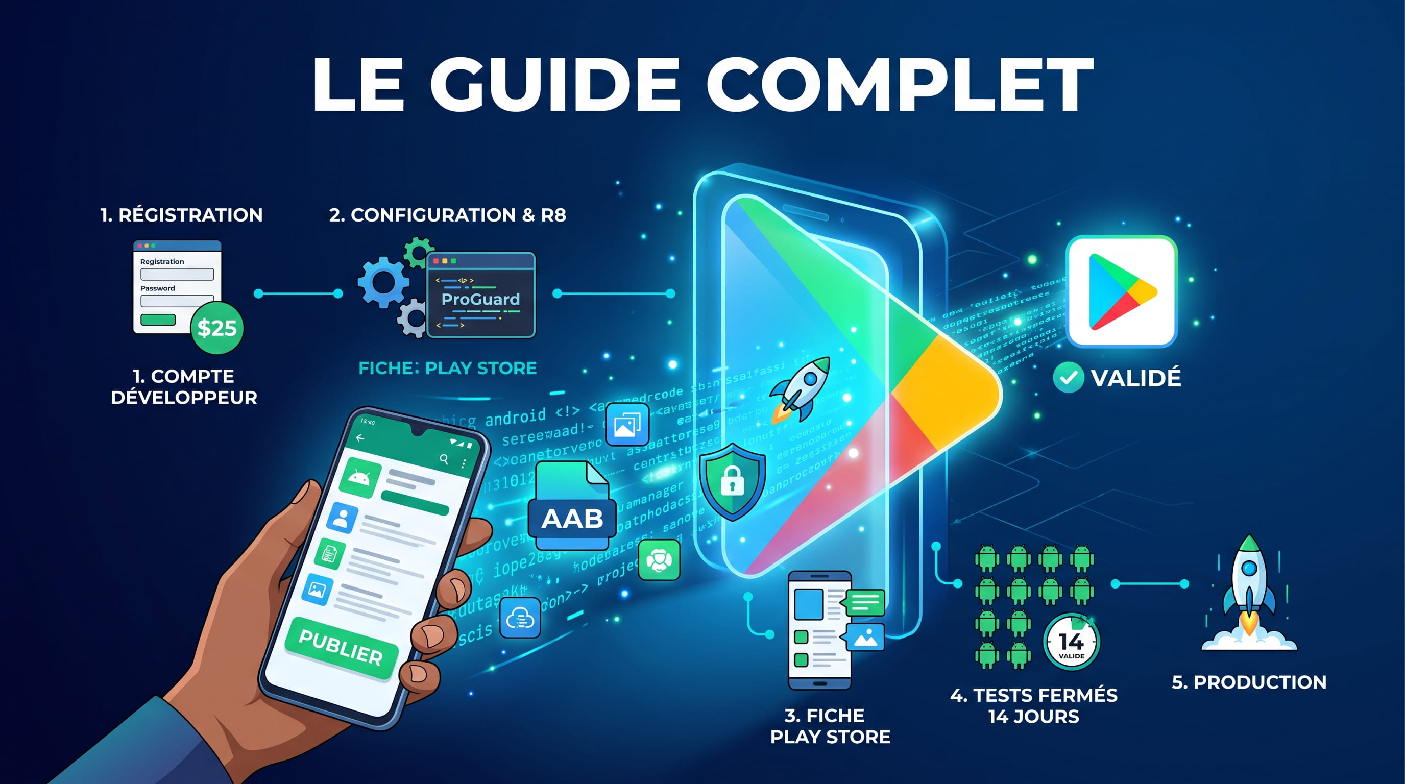 Comment publier une application sur le Google Play Store : Le Guide Complet